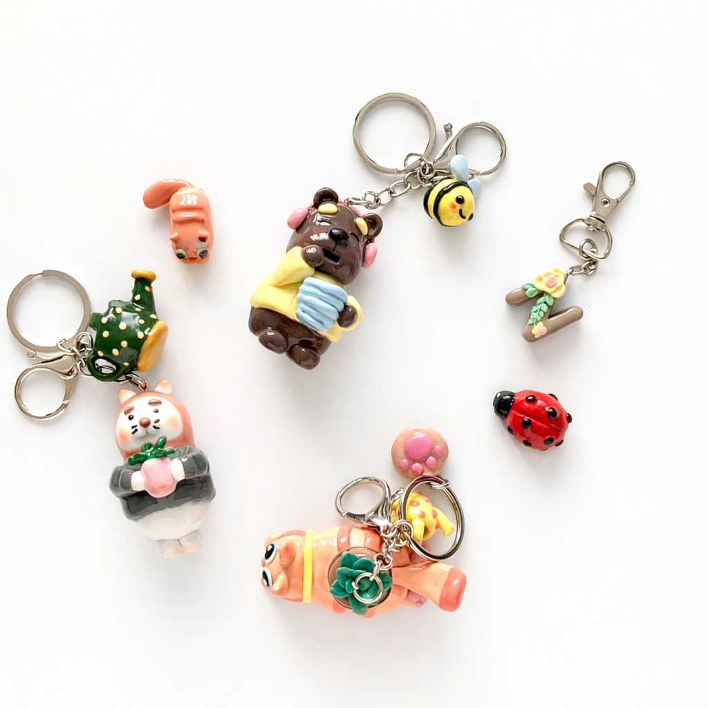 Adorable Key Charms