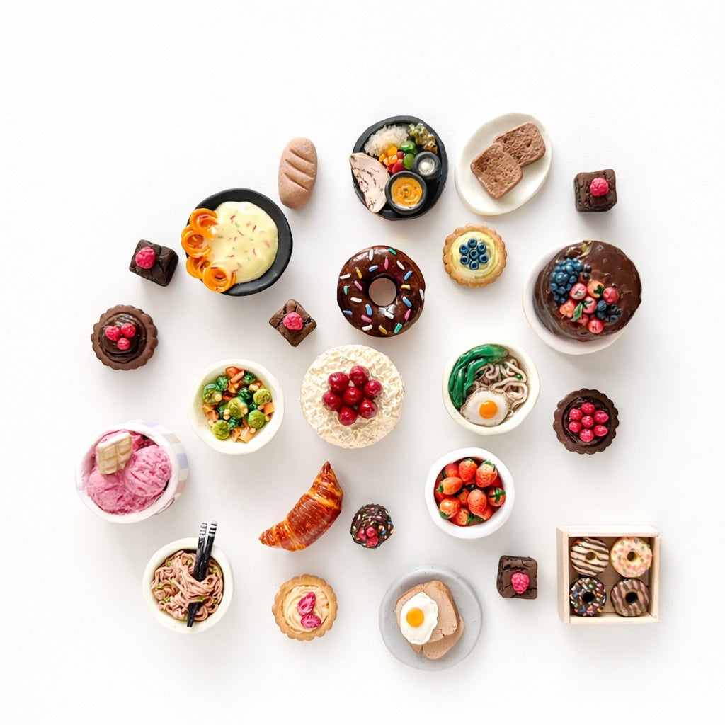 Miniature Food Magnets